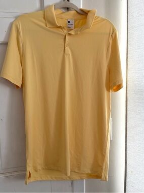 all in motion Yellow Short-Sleeve Performance Polo